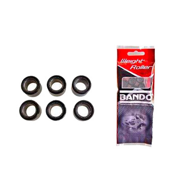 Juego 6 Rodillos Bando 19x17 12gr
