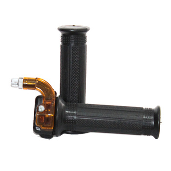 Juego Mando GAS CICLOMOTOR CON EMPUnADURAS NEGRO
