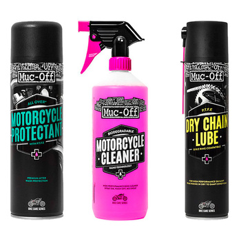 Kit de limpieza total MUC-OFF Clean. Protect And L
