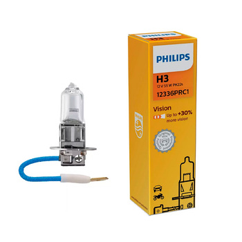 Lámpara Philips óptica Halógena H3