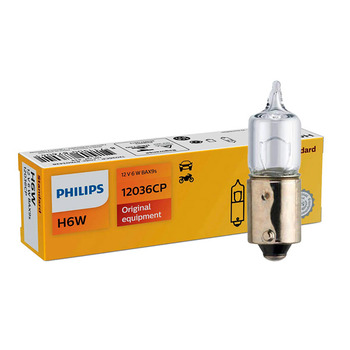 Lámpara Philips Original Equipment H6W - 12036CP
