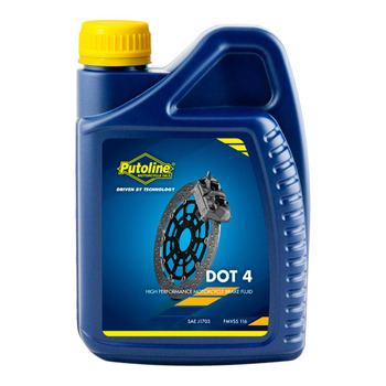Liquido de frenos Putoline DOT 4 Brake fluid 1L