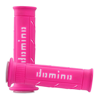 Puños Carretera Domino XM2 A250 Fucsia Blanco