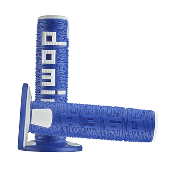 Puños Domino Off Road RPS Azul - Blanco