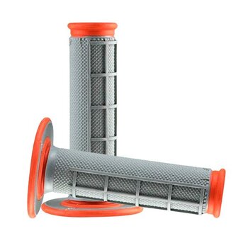 Puños Renthal Mx Doble Compuesto Waffle Naranja