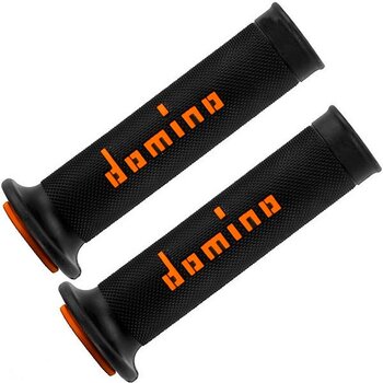 Puño Carretera Domino Negro Naranja