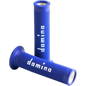 Puño Carretera Domino Azul Blanco