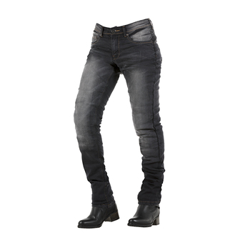 Pantalón OverLap City Lady Black Washed Jeans Homo