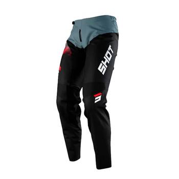 Pantalon Shot Versus Negro Rojo