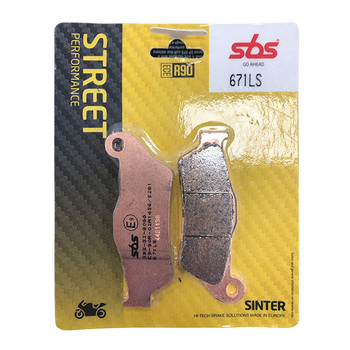 Pastillas de freno SBS P671LS Sinterizadas