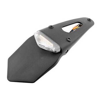 Portamatrículas universal Enduro con luz