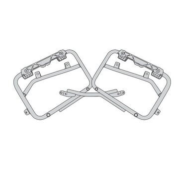 Soporte de maletas Givi NC750S-X PL1146CAM