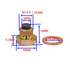 Tapon Carter Magnetico 14X1.25mm