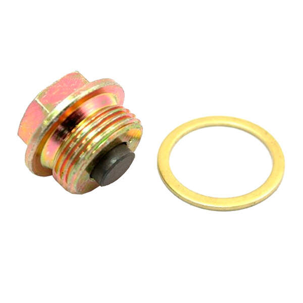 Lot De 2 Bouchons De Vidange Magnétiques M14x1.5 - Avec 10 Joints Cuivre - Compatible Voiture, Moto, Bateau - Acier Inoxydable SS304