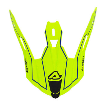 Visera Acerbis Steel Carbon 2206 Negro Amarillo Fl