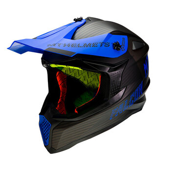 Casco MT MX802 Falcon System D7 Azul Mate