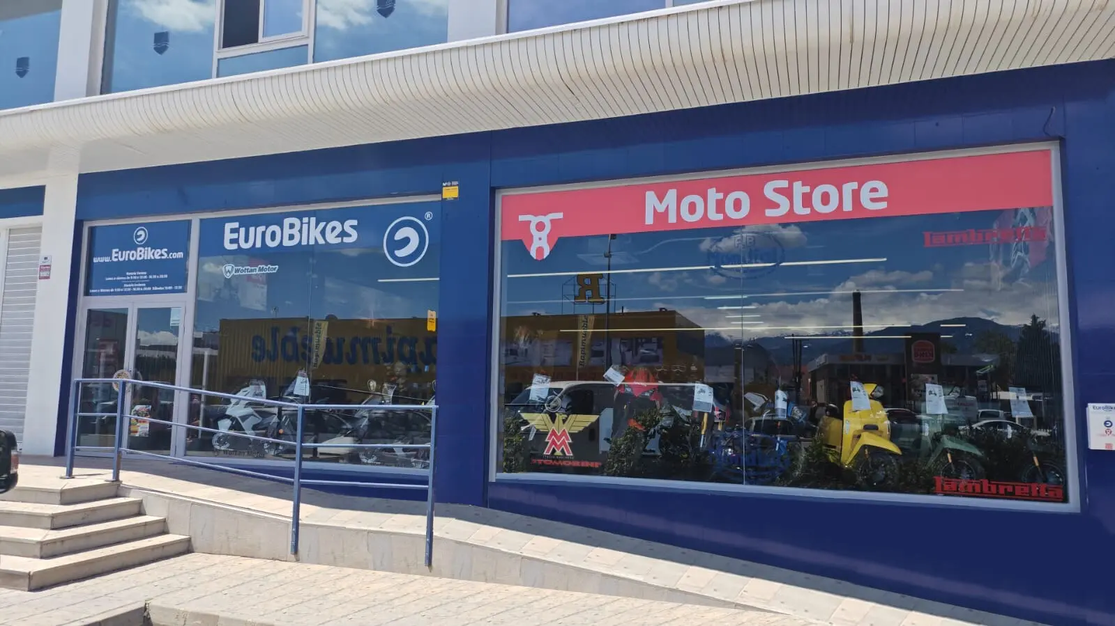 exterior tienda