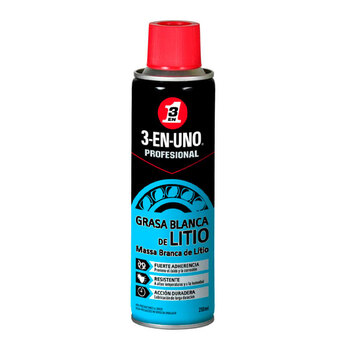 3en1 GRASA BLANCA DE LITIO - Spray 250 ml