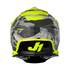 Casco Just1 J39 Kinetic Camo Amarillo Gris