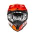Casco Just1 J39 Kinetic Naranja Gris