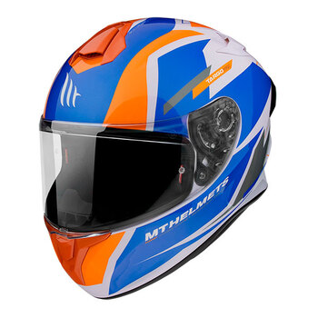 Casco MT FF106PRO Targo Pro Sound D4 Naranja Perla