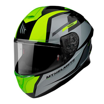 Casco MT FF106PRO Targo Pro Sound A3 Amarillo Fluo