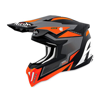Casco Airoh Strycker Axe STKA32 Naranja Mate