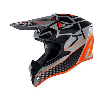 Casco Airoh infantil Wraap Mood Naranja