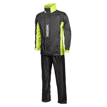 Traje Impermeable Hevik Twister Negro Amarillo