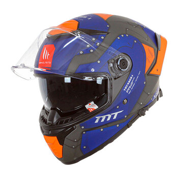 Casco MT FF118SV Thunder 4 SV Cheep A7 Azul Mate