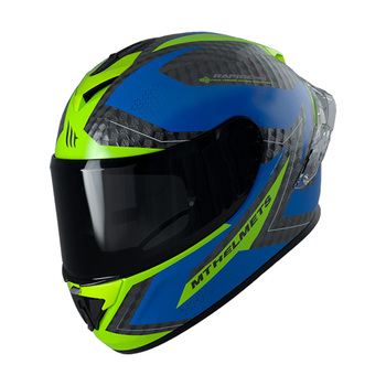Casco MT FF104 PRO Rapide Pro Master A7 Azul Brill
