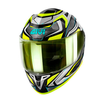 Casco Givi 50.9 Atomic Negro Gris Amarillo