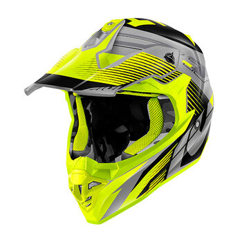 Casco Givi 60.1 Fresh Negro Amarillo Mate