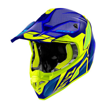 Casco Givi 60.1 Invert Azul Amarillo Mate