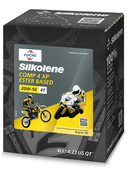 2022 Aceite Silkolene Comp 4 XP 20W50 4T Sintético