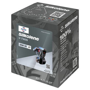 2022 Aceite Silkolene V-Twin 20W50 4T Mineral 4L C