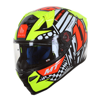 Casco MT FF110 Revenge 2 Sergio Garcia A3 Amarillo