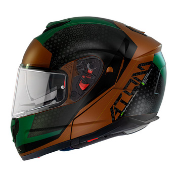 Casco MT FU401SV Atom SV Adventure B6 Verde Mate