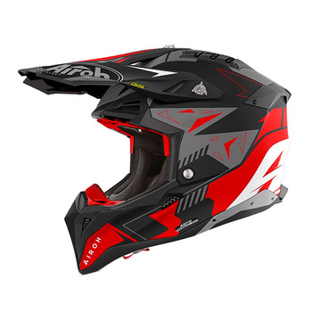 Casco Airoh AV3SP55 Aviator 3 Spin Rojo Mate