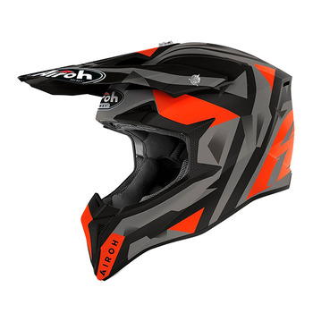 Casco Airoh WRSE32 Wraap Sequel Naranja Mate