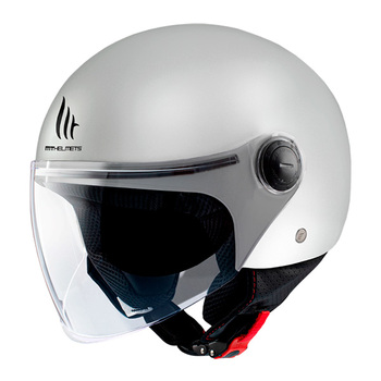 Casco MT OF501B Street S Solid A0 22-06 Blanco Bri