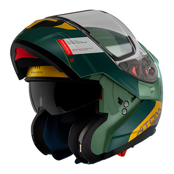 Casco MT FU401SV Atom SV Gorex C6 Verde Mate ECE 2
