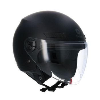 Casco Jet Shiro SH-62 GS Negro Mate