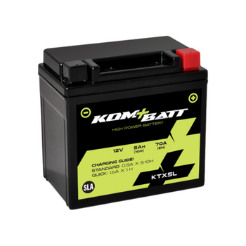 Bateria de Moto Kombatt YTX5L-BS / KTX5L-BS (SLA) 