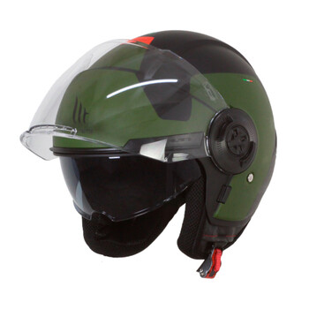 Casco MT OF502SV B Viale SV S Beta A6 22-06 Verde 
