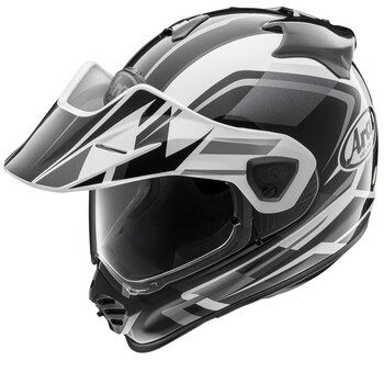 Casco ARAI TOUR-X5 Discovery Blanco Negro Gris