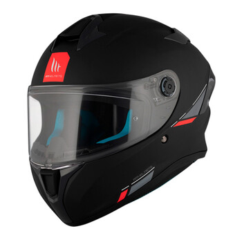 Casco Integral MT FF106B Targo S A1 22-06 Negro Ma