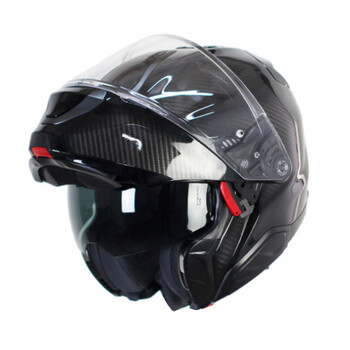 Caso Integral HJC RPHA91 Carbon Negro Brillo