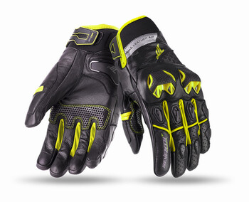 GUANTE SD-N32 VERANO NAKED HOMBRE NEGRO/AMARILLO
