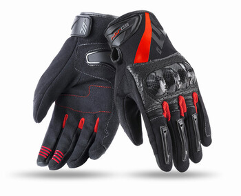 GUANTE SD-N14 VERANO NAKED HOMBRE NEGRO/ROJO S